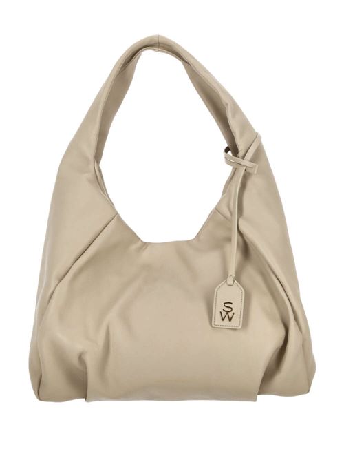 Borsa donna beige spalla Stuart Weitzman | SH198SFNOAT